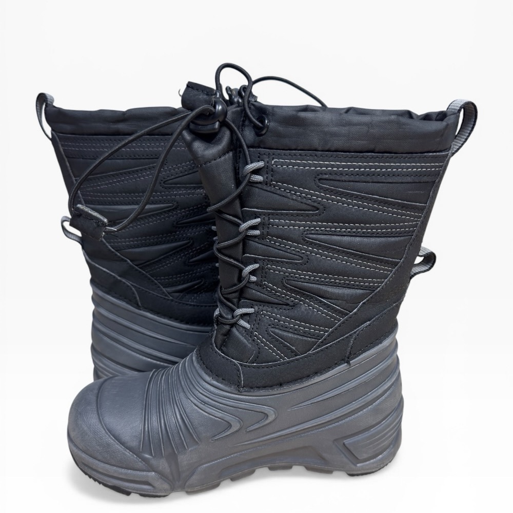 Merrell Snow Quest Lite 3.0 Waterproof Boots Black Kids Winter Size US 13 UK 12 - Picture 9 of 11